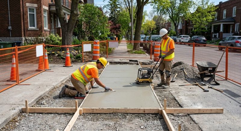 Sidewalk Paving in Lebanon, OH