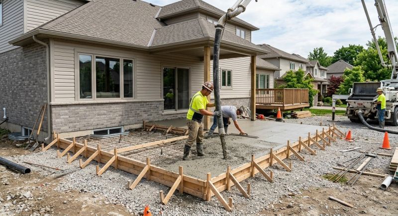 Veranda Pouring in Clermont County, OH
