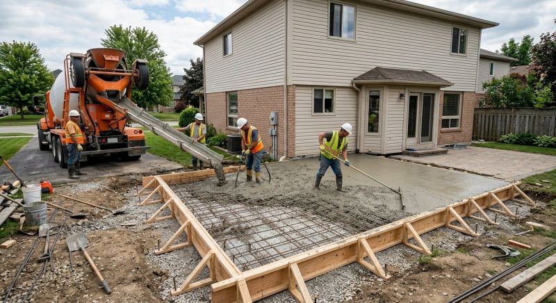 Veranda Pouring in Mount Orab, OH